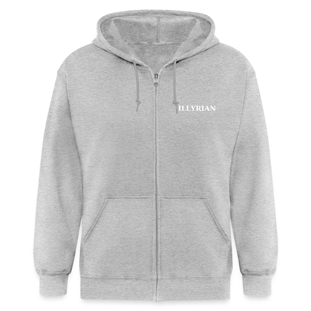 Illyrian Hoodie - heather gray