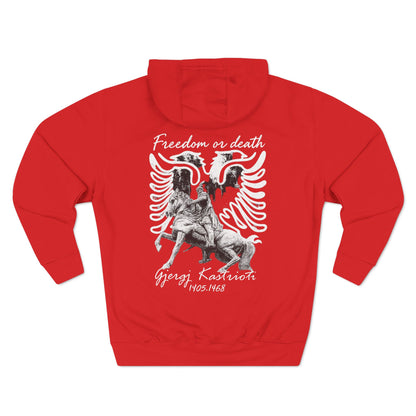 FREEDOM OR DEATH - ALBANIAN HOODIE