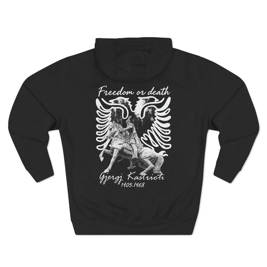FREEDOM OR DEATH - ALBANIAN HOODIE