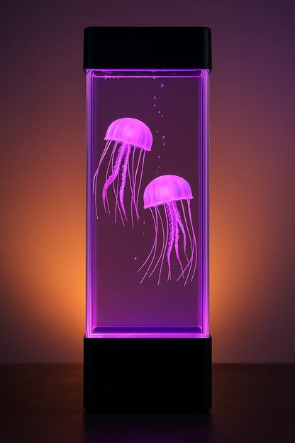 Colorful LED jellyfish night light
